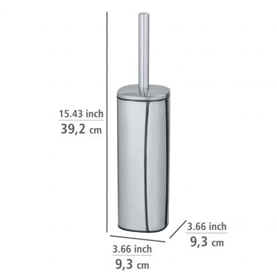 Wenko Alassio szczotka toaletowa stojąca stal nierdzewna 24774100