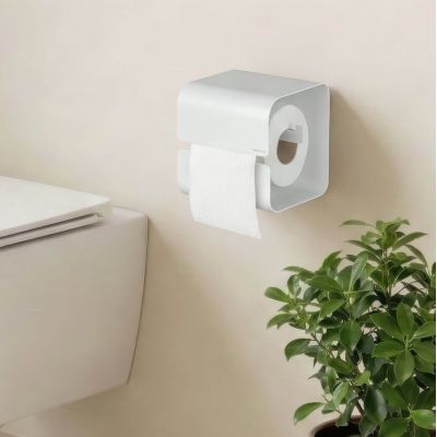 Wenko Lizan uchwyt na papier toaletowy biały 26580100
