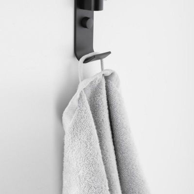 YokaHome Kamer wieszak na ręczniki 45,5 cm pięcioramienny czarny mat CH.KAMER-BLK