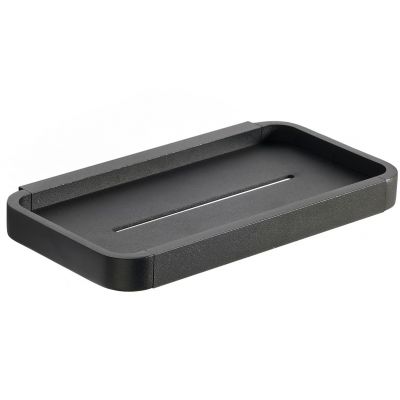 Zone Denmark Rim półka łazienkowa 22 cm czarna 14635