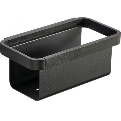 Zone Denmark Rim półka łazienkowa 22 cm czarna 14636