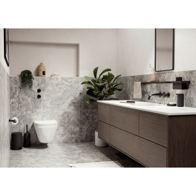 Zone Denmark Rim uchwyt na papier toaletowy czarny 14637