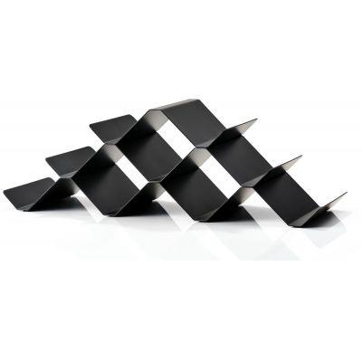 Zone Denmark Rocks regał do wina 51,3x20x17 cm czarny 26657