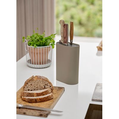 Zone Denmark Singles stojak na noże 17x7x24 cm taupe 28079