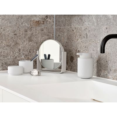 Zone Denmark Ume lusterko kosmetyczne 19x19 cm okrągłe szare 28225