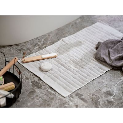 Zone Denmark Inu dywanik łazienkowy 80x50 cm prostokątny beżowy 28254