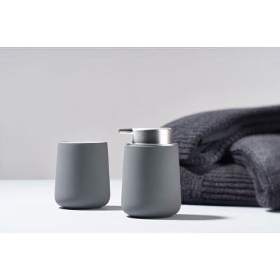 Zone Denmark Nova kubek na szczoteczki biały-szary 330106