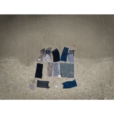 Zone Denmark Classic ręcznik 140x70 cm bawełniany niebieski 330117