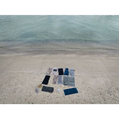 Zone Denmark Classic ręcznik 140x70 cm bawełniany niebieski 330117