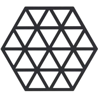 Zone Denmark Triangles podstawka kuchenna czarna 330225