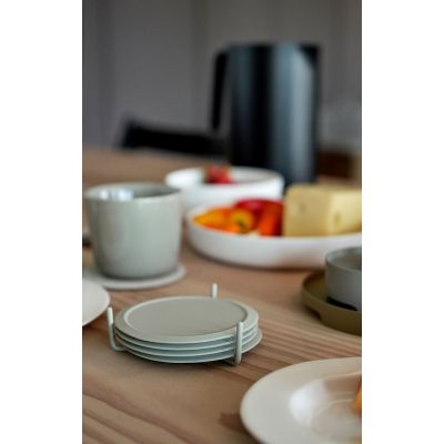 Zone Denmark Singles podstawki pod szklanki 10x10x3,1 cm szary 330304