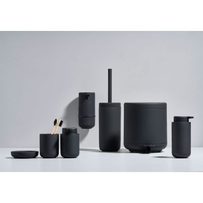 Zone Denmark Ume szczotka toaletowa stojąca czarna 330401