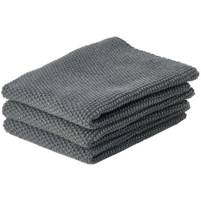 Zone Denmark Comfort ściereczki do sprzątania zestaw 3 szt antracyt 330474