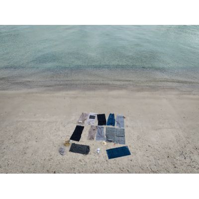 Zone Denmark Classic komplet ręczników 140x70 cm bawełniany szary 330541