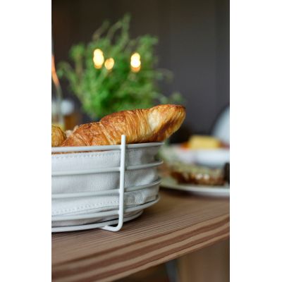 Zone Denmark Singles pojemnik na pieczywo 25,5x25,5x8 cm szary 331256