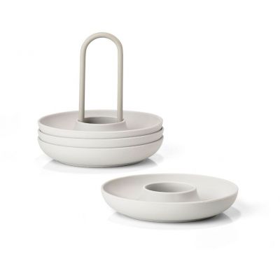 Zone Denmark Singles podstawki do jajek 4 szt szary 332023