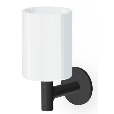 Zucchetti Pan kubek do mycia zębów biały-czarny ZAC613.N1