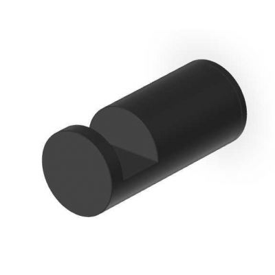 Zucchetti Brim wieszak na ręcznik czarny ZAD550.N6