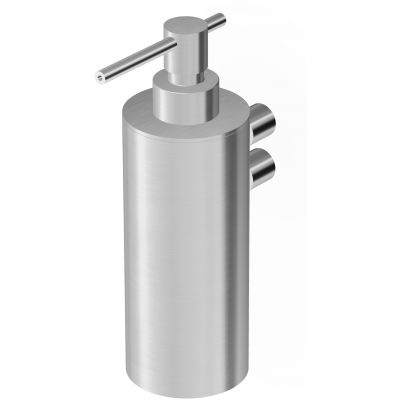 Zucchetti Helm dozownik do mydła ścienny 300 ml stal nierdzewna szczotkowana ZAD815.X