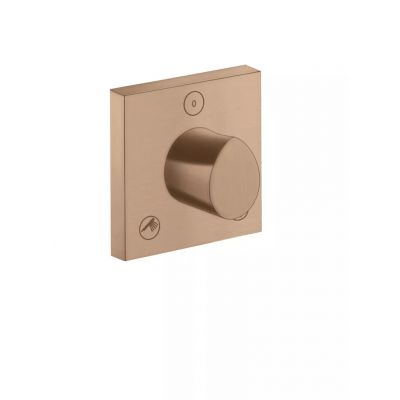 Axor Starck Organic przełącznik podtynkowy czerwone złoto szczotkowane 12731310