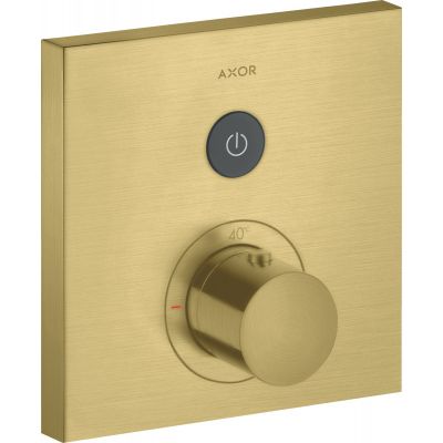 Axor ShowerSelect bateria prysznicowa podtynkowa termostatyczna mosiądz szczotkowany 36714950