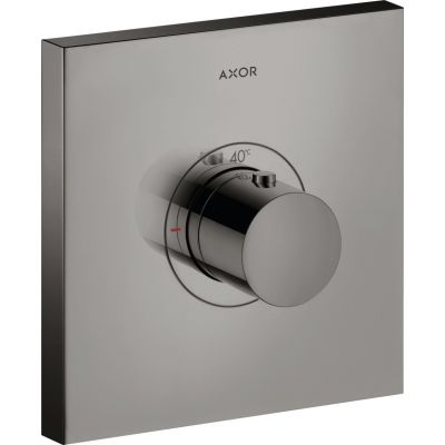 Axor ShowerSelect Square bateria prysznicowa podtynkowa termostatyczna czarny chrom polerowany 36718330