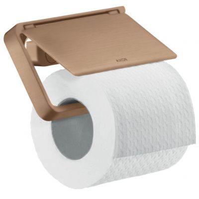 Axor Universal uchwyt na papier toaletowy ścienny czerwone złoto szczotkowane 42836310