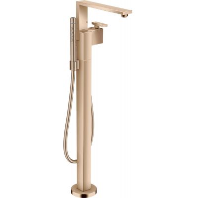 Axor Edge bateria wannowo-prysznicowa wolnostojąca czerwony złoty polerowany 46441300