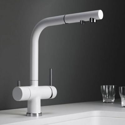 Blanco Fontas-S II bateria kuchenna stojąca biała 525204