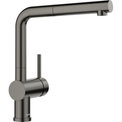 Blanco Linus-S bateria kuchenna stojąca satin dark steel 527733