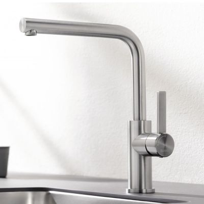 Blanco Lanora-F bateria kuchenna stojąca stal szczotkowana 526179