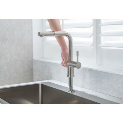 Blue Water Corsa bateria kuchenna stojąca podokienna inox