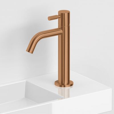 Clou Xo bateria umywalkowa stojąca brąz szczotkowany CL/06.14013.83