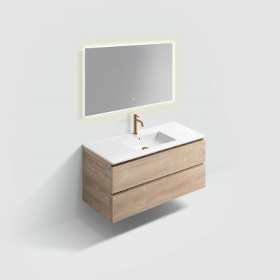 Clou Xo bateria umywalkowa stojąca brąz szczotkowany CL/06.14013.83