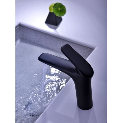 Comad Niagara bateria umywalkowa stojąca czarna NIAGARA UM 03 BLACK 86001B