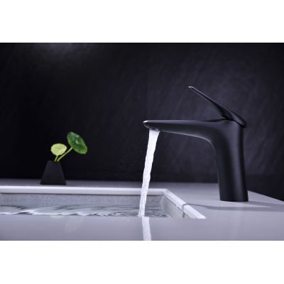 Comad Niagara bateria umywalkowa stojąca czarna NIAGARA UM 03 BLACK 86001B