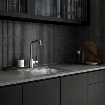 Damixa Pine bateria kuchenna stojąca stal 1706646