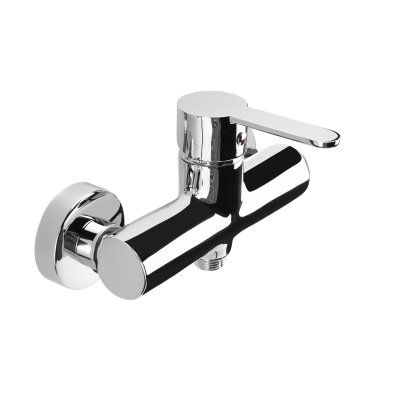 Bateria natryskowa ścienna chrom Deante Fliger Patras BFP 040M