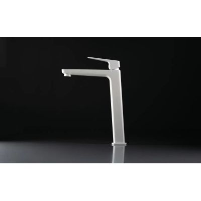 Deante Blur bateria umywalkowa stojąca biała BQL_A20K