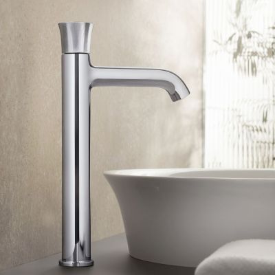 Duravit White Tulip bateria umywalkowa stojąca wysoka chrom WT1040002010