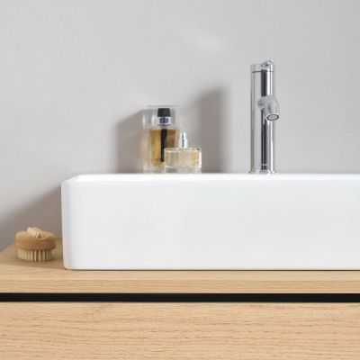 Duravit C.1 bateria umywalkowa stojąca M chrom C11020001010