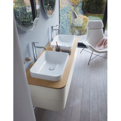 Duravit C.1 bateria umywalkowa stojąca L chrom C11030002010