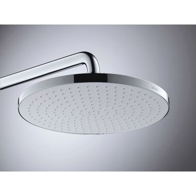 Duravit C.1 zestaw prysznicowy ścienny z deszczownicą chrom C14280007010