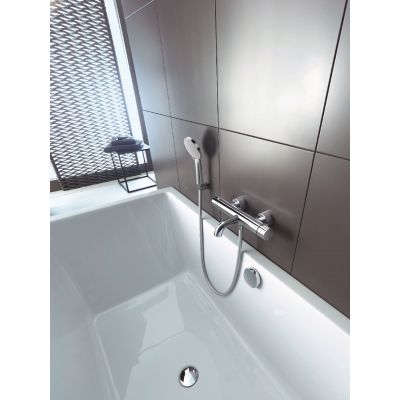 Duravit C.1 bateria wannowo-prysznicowa ścienna chrom C15230000010