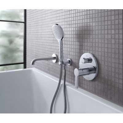 Duravit C.1 wylewka wannowa chrom C15240010010