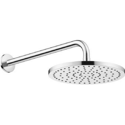 Duravit Universal deszczownica z ramieniem 25x25 cm okrągła chrom UV0752001010