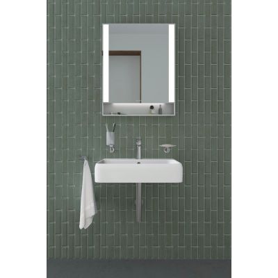 Duravit Wave bateria umywalkowa stojąca stal nierdzewna szczotkowany WA1020001070