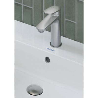 Duravit Wave bateria umywalkowa stojąca stal nierdzewna szczotkowany WA1020001070