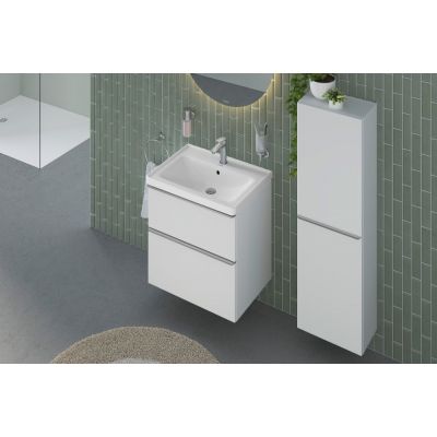 Duravit Wave bateria umywalkowa stojąca stal nierdzewna szczotkowany WA1020002070