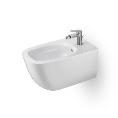 Duravit Wave bateria bidetowa stojąca stal nierdzewna szczotkowana WA2400001070